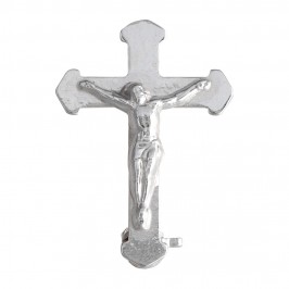 Croce con Spilla Clergyman Argento