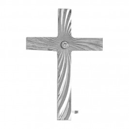 Spilla Clergyman con Zircone