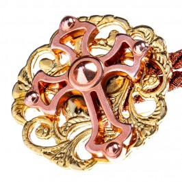 Gancio Piviale Bronzo e Oro