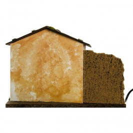 Casolare presepe con Forno e Lampada