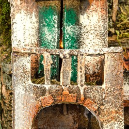 Ambientazione Presepe con Case e Luci