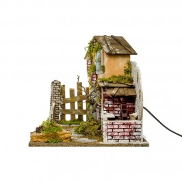 Casolare con Luci e Mulino ad Acqua