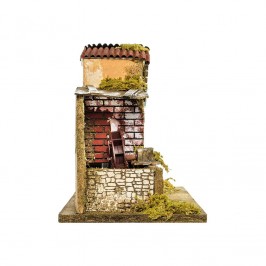 Casolare con Mulino per il Presepe