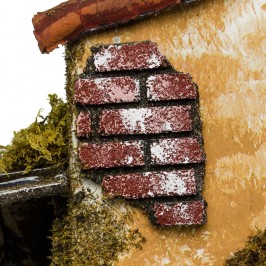 Casolare con Mulino per il Presepe