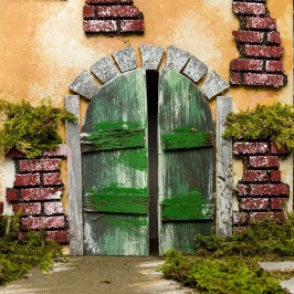 Casolare con Fontana e Luci