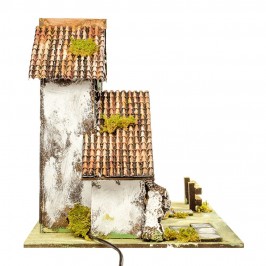 Casolare con Grotta e Luce