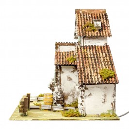 Casolare con Grotta e Luce