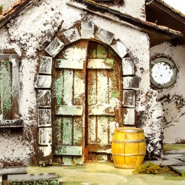 Casolare con Grotta e Luce