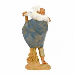 Pastore Ragazzo con Agnello Fontanini cm 9,5