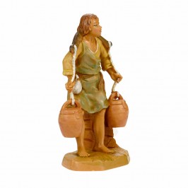 Pastorello con Secchi d'Acqua Fontanini cm 9,5