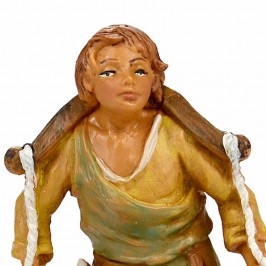 Pastorello con Secchi d'Acqua Fontanini cm 9,5