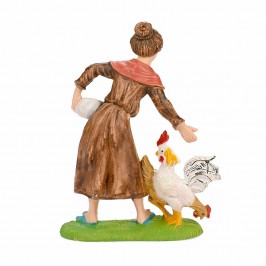 Pastorella con Galline...