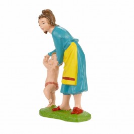 Donna con Bambino Fontanini...