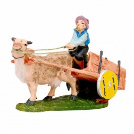 Uomo su Carro Fontanini cm 10