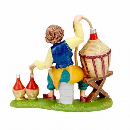 Uomo con Damigiana...