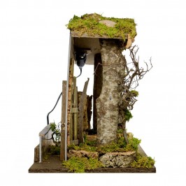 Capanna del Presepe con Luce