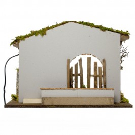 Capanna del Presepe con Luce