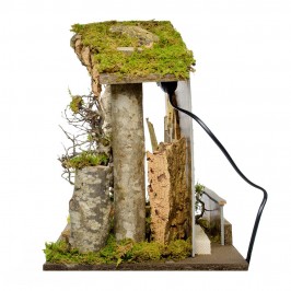 Capanna del Presepe con Luce