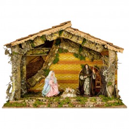 Capanna Presepe con Luce