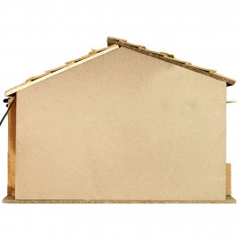 Capanna Presepe con Luce