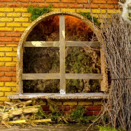 Capanna Presepe con Luce