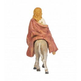 Gesù su Asinello Fontanini 12 cm