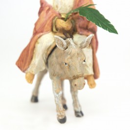 Gesù su Asinello Fontanini 12 cm