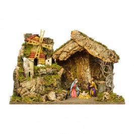 Capanna con Mulino a Vento