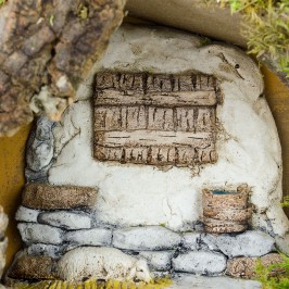 Capanna per Natività 6,5 cm