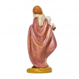 Pastorella con Pecora Fontanini 12 cm