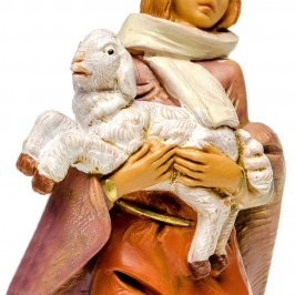Pastorella con Pecora Fontanini 12 cm