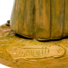 Pastorella con Cesti Fontanini 12 cm