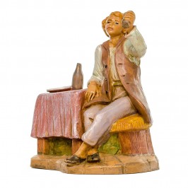 Uomo che Brinda Fontanini 12 cm