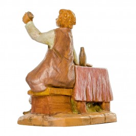 Uomo che Brinda Fontanini 12 cm