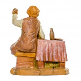 Uomo che Brinda Fontanini 12 cm