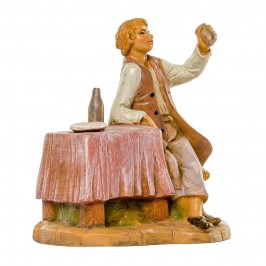 Uomo che Brinda Fontanini 12 cm