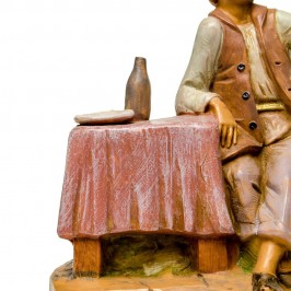 Uomo che Brinda Fontanini 12 cm