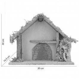 Capanna per Natività 9,5 cm
