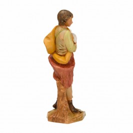 Pastore con Agnello Fontanini cm 17