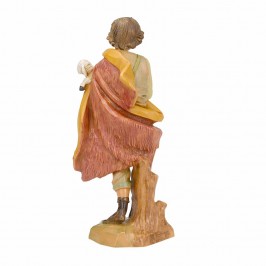 Pastore con Agnello Fontanini cm 17