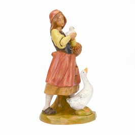 Pastorella con Anatre...