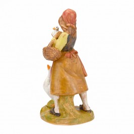 Pastorella con Anatre...