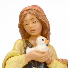 Pastorella con Anatre...