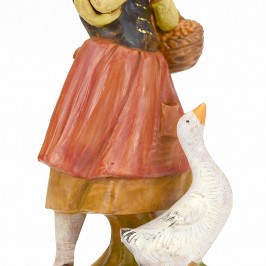 Pastorella con Anatre...