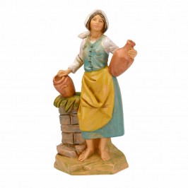 Pastorella con Anfore Fontanini cm 17