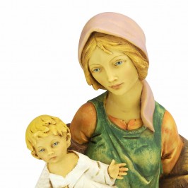 Donna con Bimbo Fontanini...