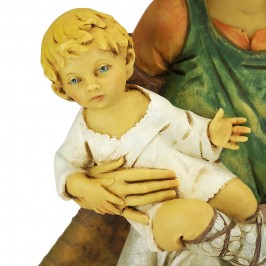 Donna con Bimbo Fontanini...