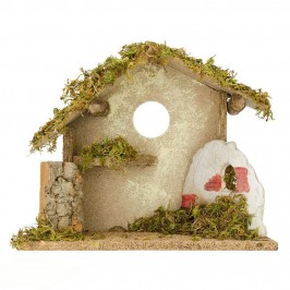 Capanna per Natività 12 cm