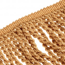 Frangia Ritorta in Oro Inox