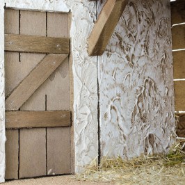 Capanna per Natività 19 cm